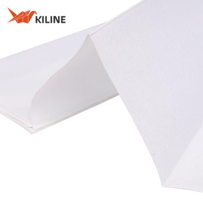 China Witte 65 gram industriële medium duty schoonmaakdoek Spunlace Wiping doek voor machine Te koop