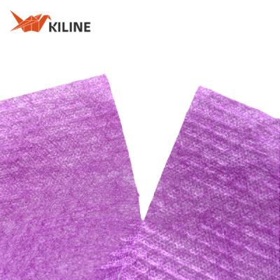 China Eco Friendly Purple Disposable Kitchen Wiping Cloth Cleaning Towels Rolls Custom Logo for sale