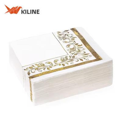 China Western Themed Decorative Paper Towels Disposable Party Napkins Custom Logo for sale