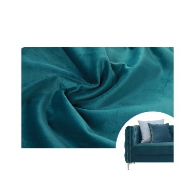 China Breathable Polyester Plush Fabric Embossed Holland Velvet Sofa Fabric For Upholstery Embossed Sofa Cover for sale