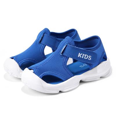 China Breathable Children's Summer Outdoor Beach Shoes Soft EVA Closed Toe Water Sport Sandals For Baby Toddler Kids for sale