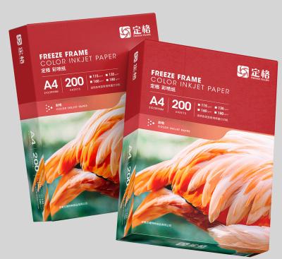 China 150gsm Instant Dry Inkjet Matte Photo Paper A4*100 Sheets One Sided Matte Paper For Inkjet Printers for sale