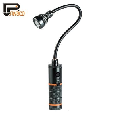 China 3W LED Industrial Rechargeable Flexible Magnetic Torch Flashlight Portable Car Repair Light for sale