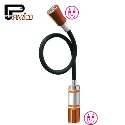 China LED industrial flashlight with bendable snake tube for sale