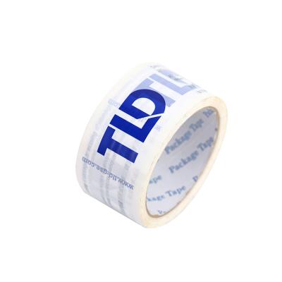 China Custom logo printed tape bopp packing tape ANTISTATIC printed packing sticky tape for sale