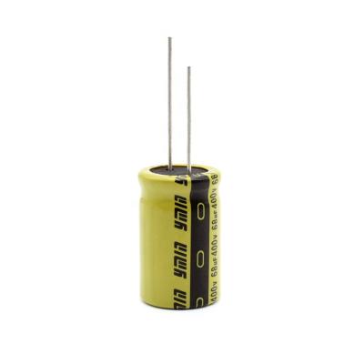 China Radial Type LED Driver Ymin LKM Liquid Aluminum Electrolytic Lead Capacitors for sale