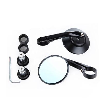 China CQJB Aluminum Alloy Motorcycle High Quality Rearview Mirror Aluminum Alloy And 80MM Motorcycle Glass Mirror for sale