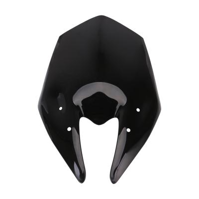 China ABS Plastic CQJB Z800 Motorcycle Parts Accessories Windshield Deflector Motorcycle Windshield Wind Deflector Cover for sale