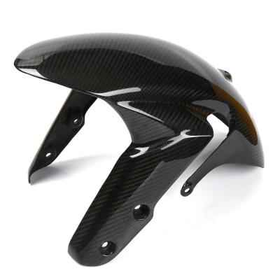 China CQJB GSXR1000 Carbon Fiber Motorcycle Rear Shock Absorber Front Splashguard Carbon Fiber Mudguard for sale