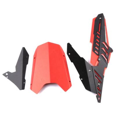 China Motorcycle Aluminum Motorcycle CQJB Rear Shock Absorber Chain Guard Cover for sale