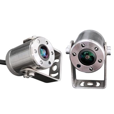 China Factory new car waterproof camera stainless steel with IP69K high tolerance waterproof camera used for salty place for sale