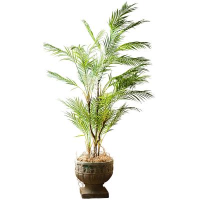 China Artificial Palm Plants Decoration Palm Trees Plants Large Indoor Palm Tree Bonsai Plants for sale