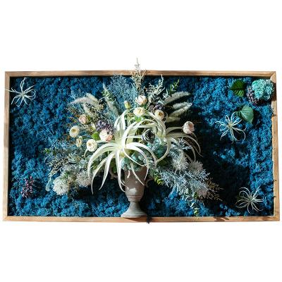 China Other wall decoration flower succulents green plant flower frame for flower wall panel for sale