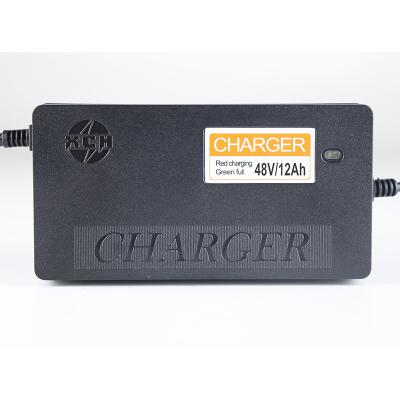 China Factory Wholesale Smart Charger 48v Battery Charger Electric Bike 48V12AH China Scooter E-Bike Electric Vehicle Battery Charger for sale