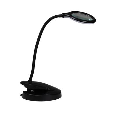 China High Quality On/Off Magnifier Illuminated Magnifying Lamp Table Desk Lamp LED Magnifying Lamp Magnifying Lamp for sale