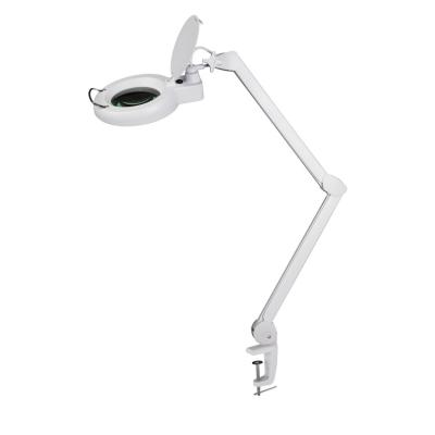 China Best Selling High Quality On/Off Magnifying Lamp Desk Table Light New Magnifying Lamp for sale