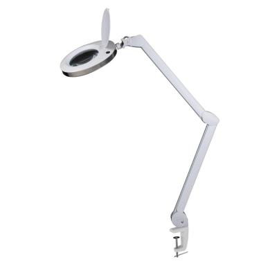 China 2021 On/Off New Promotion Gift Stand Lens Magnifier Table Magnifying Adjustable Adjustable Lamp With Led Light for sale