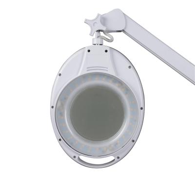 China Good Quality Hot Selling On/Off Magnifying Working Beauty Lamp LED Magnifier Glass With Light for sale