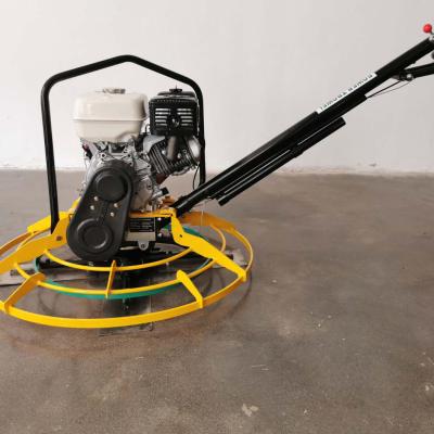 China Construction worksÂ   Construction Works Hand On Gasoline Power Trowel Machine With 1000mm Width for sale