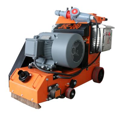 China Self-propelled Gasoline Engine Generator Tungsten Carbide Blade Road Builder Floor Scraper Machine for sale