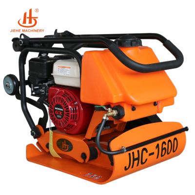 China Concrete Asphalt Road Hand Held Manual Work Or Behind Wheel Plate Compactor Can Choose Blackbird Engine With CE (jhc-1600) for sale