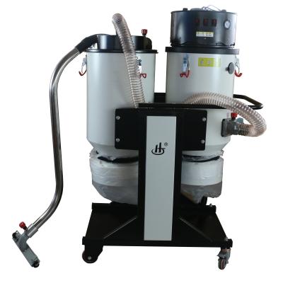 China Building Material Shops 50L Capacity Double Container 3600w Industrial Vacuum Cleaner for sale