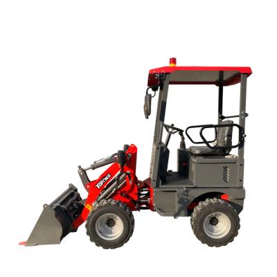 China Professional China 0.6t Mini Wheel Loader New Design Multifunctional Battery Electric Loader Machinery Repair Shops Small For Sale for sale