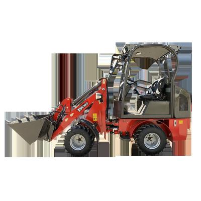 China Construction material shops TOPONE Mini Front End Wheel Shovel Loader Multifunctional Agricultural TL906 for sale for sale