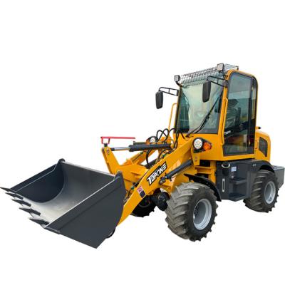 China New 1 Ton Payload High Quality Mini Hotels TL908 China Wheel Loader Front End Loader Quick-hitch with CE in Canada Australia hot sale for sale