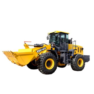 China Building Material Shops 5.0 Ton Large Multifunctional Front End Wheel Loader With 162KW High Rated Power WEICHAI Motor for sale