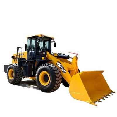 China TOPONE Construction Material Stores Multifunctional Factory TL650 Front End Wheel Loader Farm Construction Machinery Optional Bucket for sale