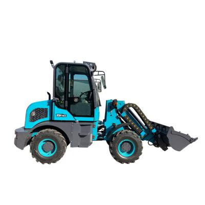 China Popular Chinese Building Material Stores Brand New Design Telescopic Loader TL1000 Front End Wheel Loader With CE Certificate for sale