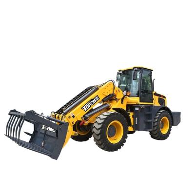 China Building Material Stores Ground Mobile Construction Machine 2.5ton Heavy Telescopic Boom Wheel Loader Price Listing For Sale for sale