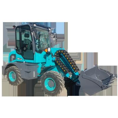 China Hotels China TOPONE Brand New Mini/Contract Front End Loader Wheel Loader TL1000 Extendable Small Mobile Arm For Sale for sale