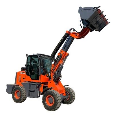 China Farm Front End Wheel Loader Telescopic From Factory TL1500 1.5 Ton Small Multifunctional Efficient Payloader From Building Material Stores for sale