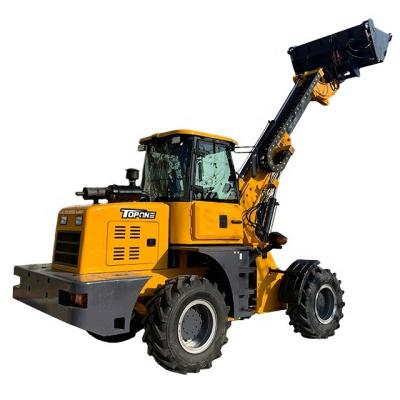 China Building Material Stores Factory Hot Sale Mini Telescopic TL3000 Wheel Loader Front End Loader for sale