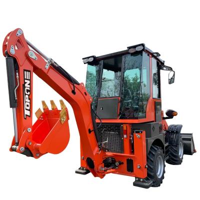 China Factory China Manufacturer TOPone TBL15-10 Backhoe Wheel Loader With Hydraulic Coupler for sale