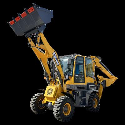 China Building Material Shops TOPONE New Multifunctional Backhoe Wheel Loader TBL 45-16 for Sale for sale