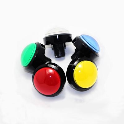 China Wholesale Plastic PC Round Shape Push Button Momentary Led Micro Switch For Game Machine for sale