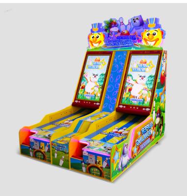 China Metal + 2022 Hotselling Amusement Acrylic Fantastic Arcade Redemption Bowling Shooting Game Indoor Coin Operated Rolling Machine For Theme Park for sale