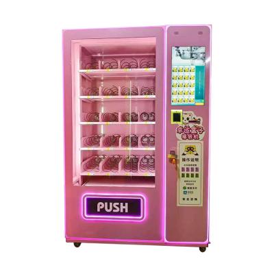 China Subway Station Airport Hotel School Hotel Vending Machine Snack and Beverage Self-Service Remote Control Vending Machine for sale