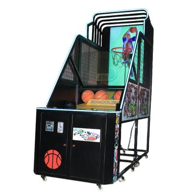 China 2022 Hot Selling Metal+Acrylic LCD Monitor Street Basketball Machine/Machine Shooting Basketball/Indoor Basketball Shooting Game Machine for sale