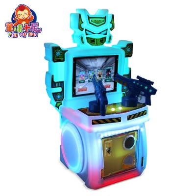 China 2021 Popular Indoor 2 Player Arcade Gun Shooting Video Game Machines Children's Game Shooting Machine 134*80*70cm for sale