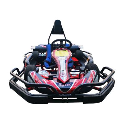 China Electric Amusement Park Entertainment Cheap Equipment Karting Cars Single Seat Main Starting Lead Acid Battery Go Kart for sale