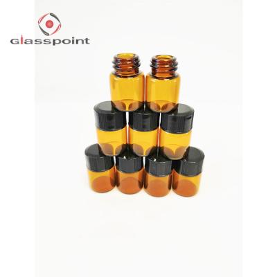 China Non Spill 3ml Tritium Glass Vial for sale