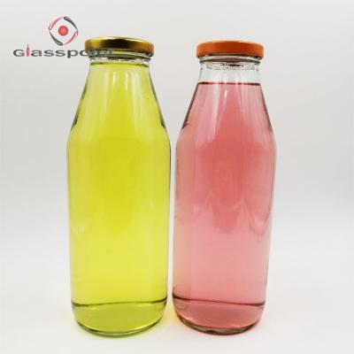 China Other High Quality 1000ml Juice Beverage Glass Bottle With Twist Off Cap for sale