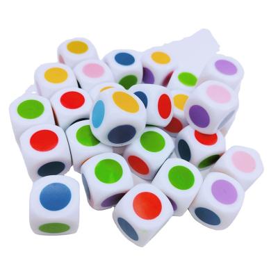 China DND Games Mask Dice Color Dot Dies Printing Dies Culture Education Props Supplies Wholesale Chess Props for sale