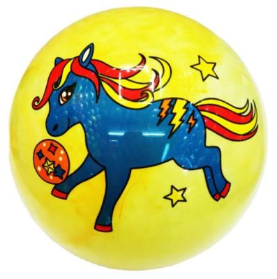 China Toy Wholesale Promotion Inflatable Unicorn 9 Inch PVC Inflatable Beach Ball for sale