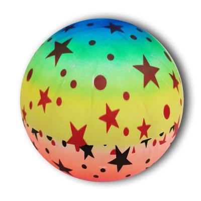 China Toy Wholesale Promotion Inflatable Neon 9 Inch PVC Inflatable Beach Ball for sale