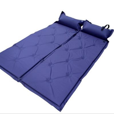 China Foldable Spliced ​​Outdoor Hiking Self Inflating Camping Mat Folding Sleeping Air Pad for sale